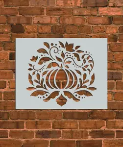 Pumpkin Season Stencil