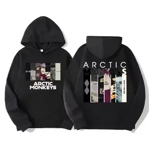 Arctic Monkeys Tour Hoodie Featuring Rock Band Album Collection in Harajuku Style