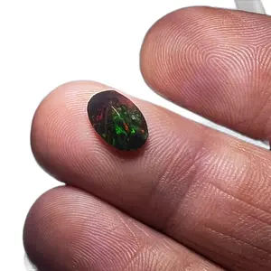 Black opal gem