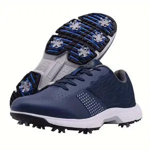 Men's Comfy Golf Shoes Spikes Breathable Outdoor Golf Training Sport Sneakers Non, And Autumn(Raincoats)