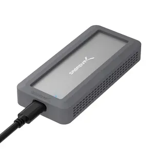 Sabrent USB 3.2 Rugged Waterproof M.2 NVMe SSD Enclosure with IP67 Rating