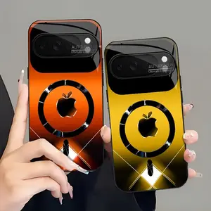 Futuristic cyberpunk MagSafe case — neon metallic glossy magnetic cover for Google Pixel 10 Pro XL — 975