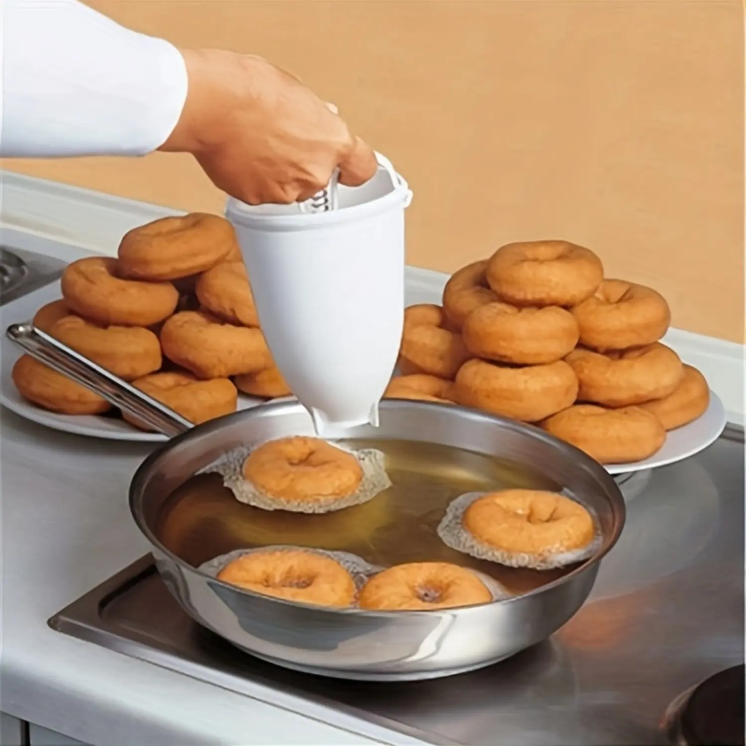 PrimPick 1 portable doughnut maker, a DIY baking tool for round dessert cookies, Baking Supplies