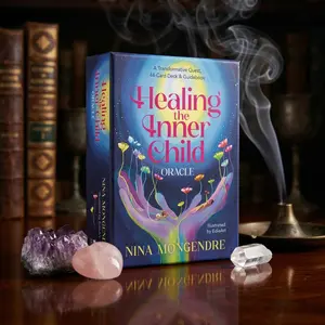 Healing the Inner Child Oracle 44-Card Deck & Guidebook for Inner Child Healing Peace Calm Resilience Joy