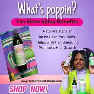 Tea rinse spray
