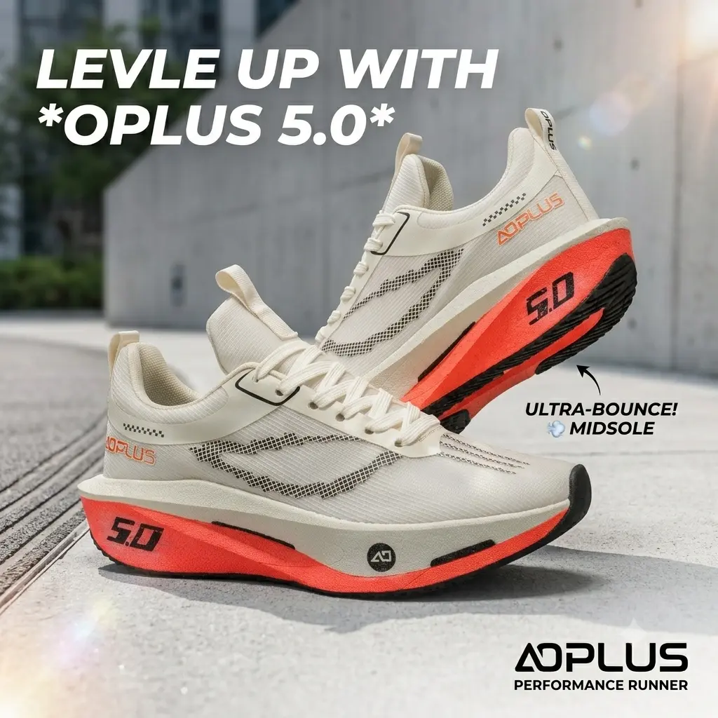 AOPLUS Mens Womens Cloud Cushioning Sneakers Lightweight Running Shoes. Breathable Airflow Mesh Gym To Casual Trainers. Shock Absorbing Thick Sole Comfort Footwear For Standing Walking Workout Unisex Fit.