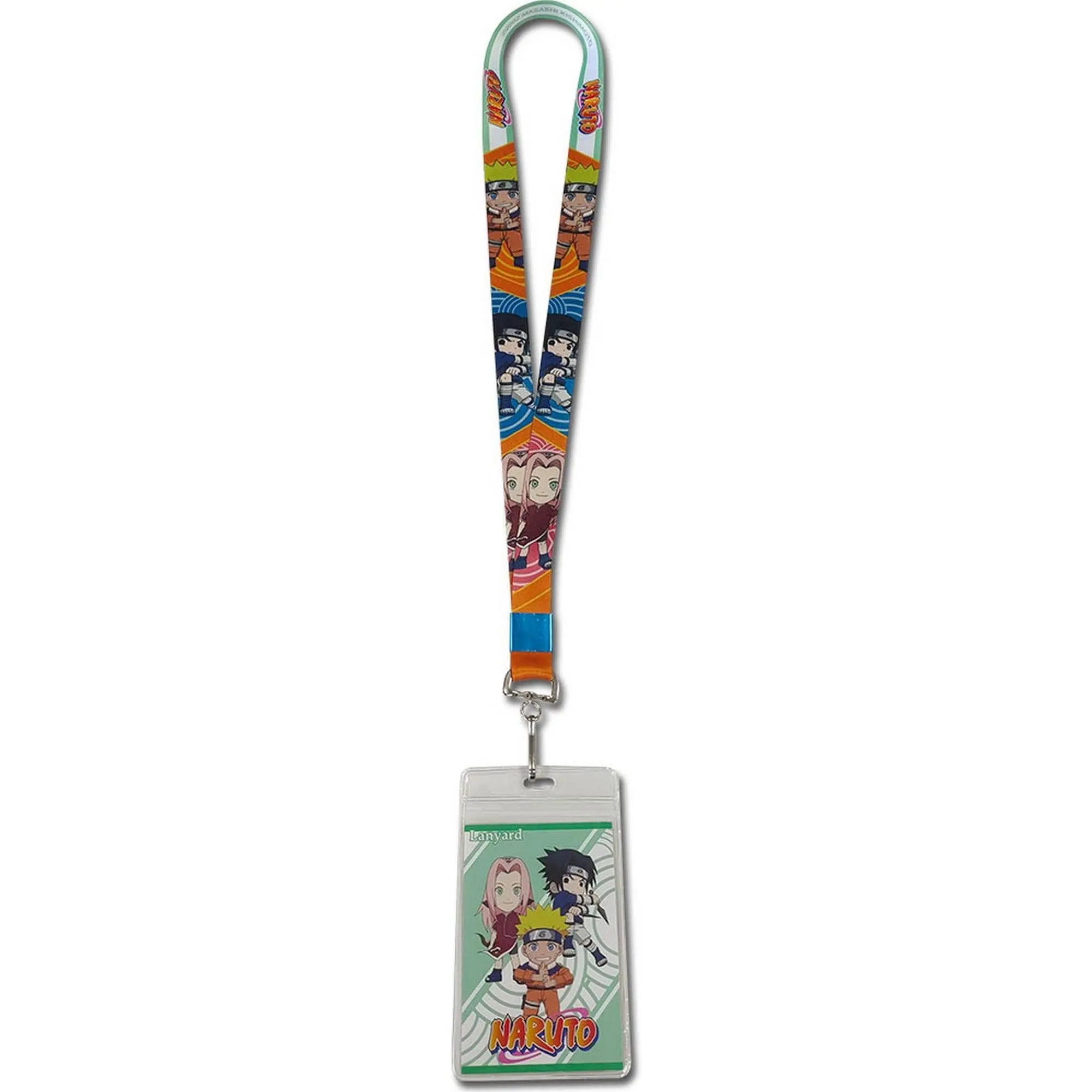 Naruto - Character Group SD Circle Lanyard