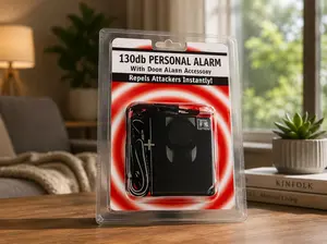 3-in-1 Personal Alarm with Light (130dB)
