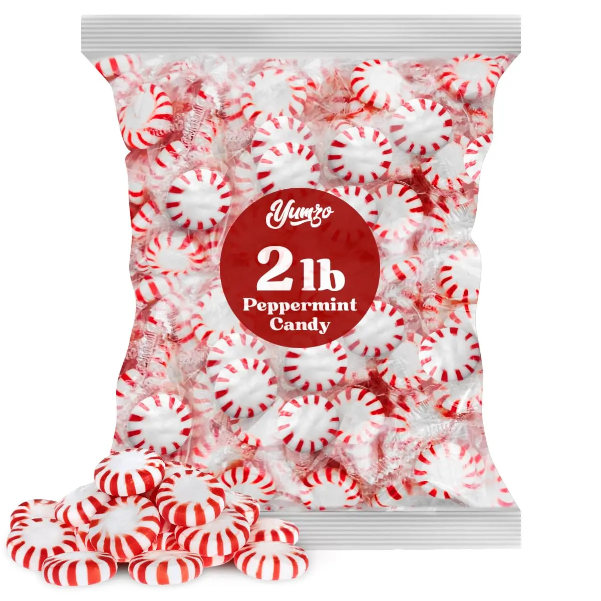 Starlight Peppermints Candy Individually Wrapped, Christmas, 2 lb