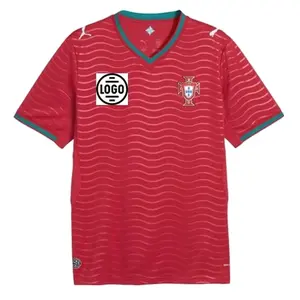 Personalized Portugal Soccer Jersey World Cup 2026, Custom Name Number Logo National Soccer Jersey I
