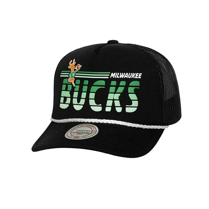 Mitchell & Ness HWC '68 Milwaukee Bucks Graded Trucker Hat