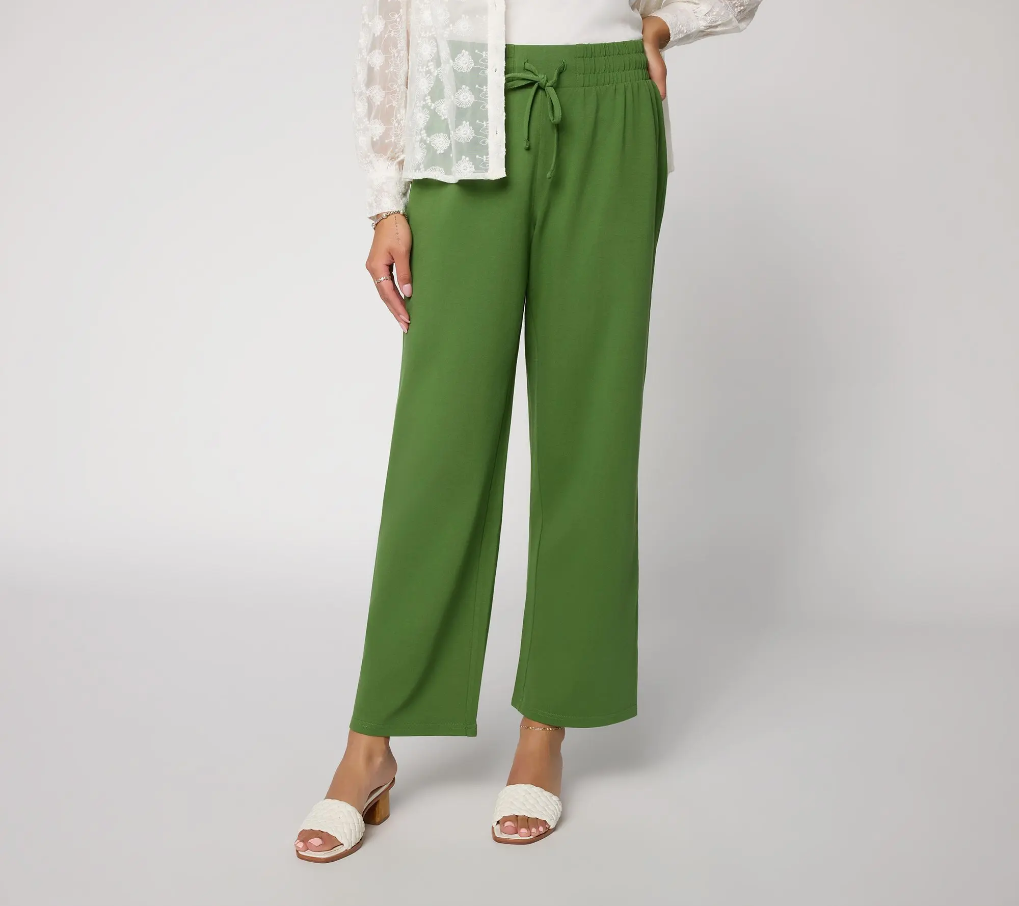Me Time by Jennie Garth Petite Novelty Pocket Sweatpants