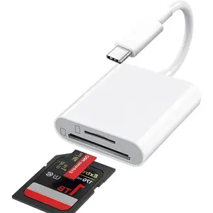 USB C SD Card Reader for  17/16/15 Series, USB-C to SD/ SD Memory Card Adapter for iPad/ Pro/Air, USBC/Type C Camera Card Reader for Phone, Laptop and  USBC Devices