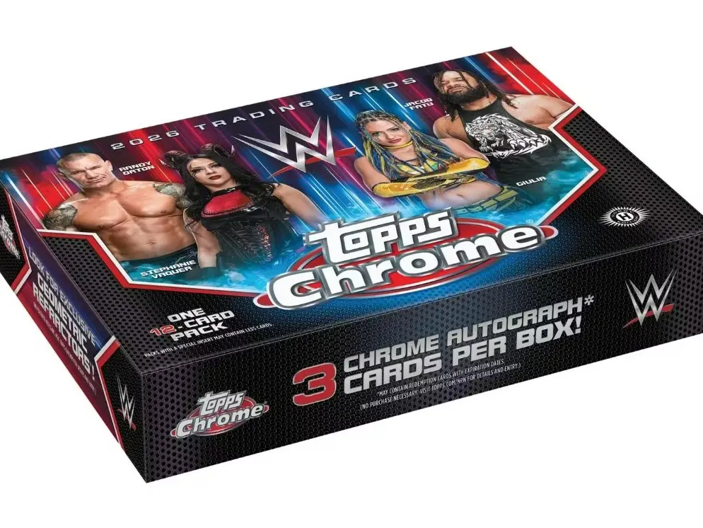 2026 Topps Chrome WWE Wrestling Delight Box