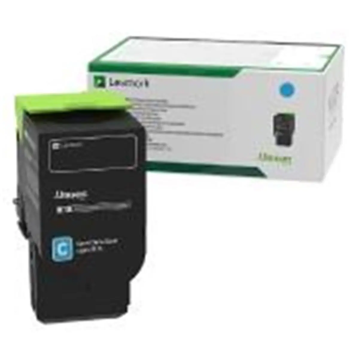 Lexmark LEX78C00CG Cyan Toner Cartridge for CS521DN GSA - Computer Accessories, Home/Office Use, Prints Cyan, 1400-Page Yield, Shake-Free Performance