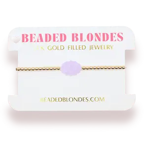 Dot Bracelet on Gold