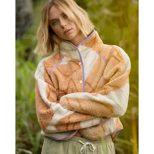 Dawney Snap Up Sweatshirt - White Cap