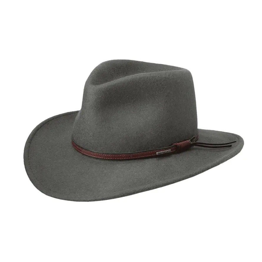 Stetson Bozeman Steel Crushable Wool Cowboy Hat TWBOZE 85