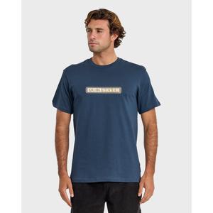 Quiksilver | Wrecking Orbit Short Sleeve T-Shirt | Men's 100% Cotton Graphic Print Soft Hand Feel | Everyday Wear
