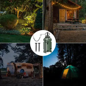 Camping Trip Wire Awareness Tool – Reusable and Portable Perimeter Notification Device