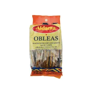 Obleas Mini Wafer with Goat Milk Candy Cajeta Snack 20 Pieces