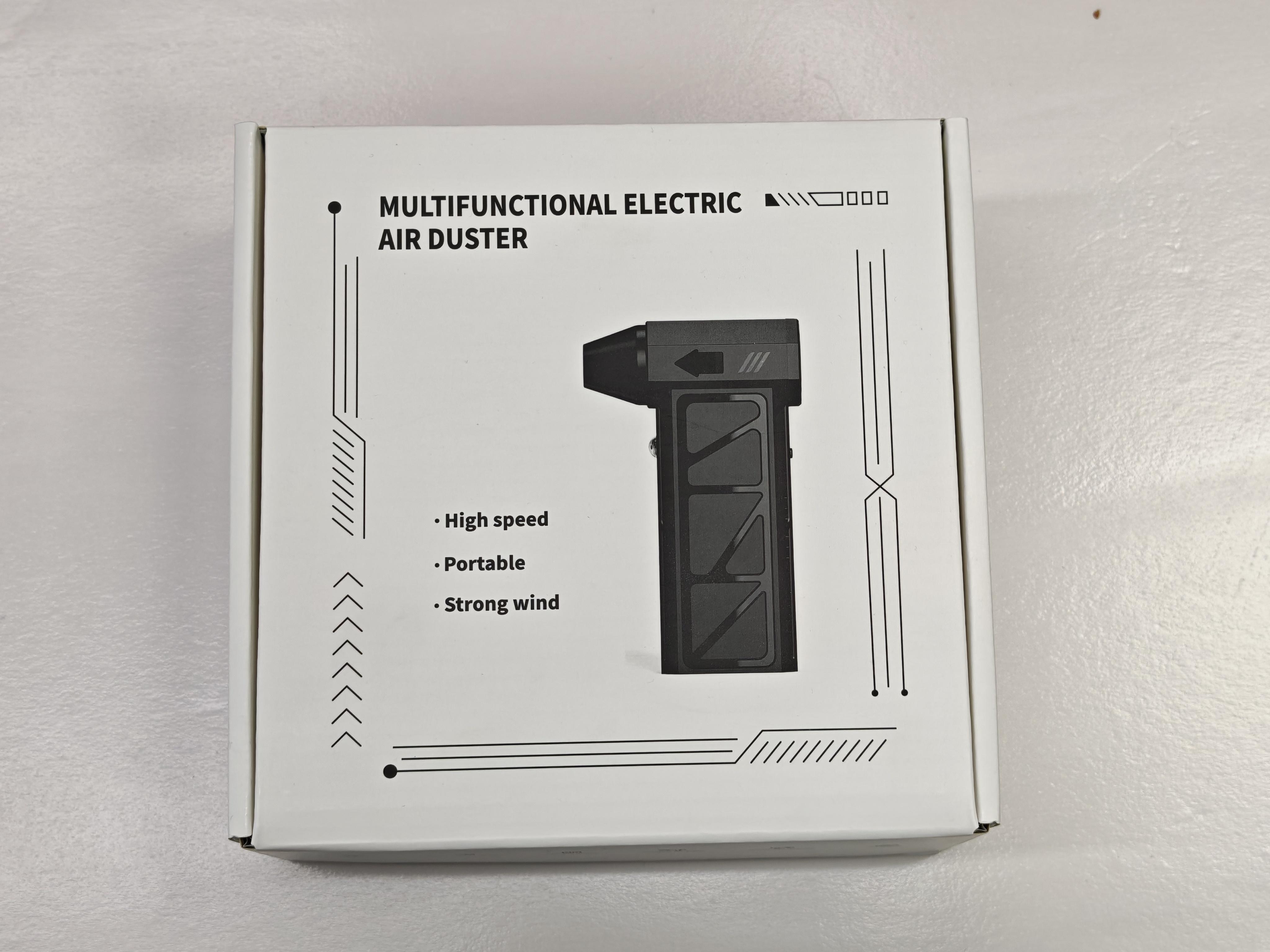 Compressed Air Duster, 130,000 RPM Keyboard Cleaner, Replace Compressed air can, Computer Accessories for Outdoors, PC, Electronics, Snow and Car Dust Off