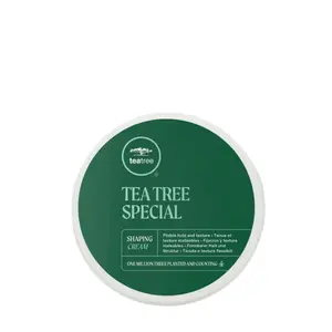 Tea Tree Special Shaping Cream Hair Styling Gel Long Lasting Hold Matte Finish for All Hair Types 3 oz Vegan Paraben Free pomade