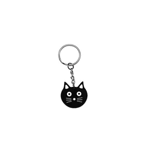 Kitty Face Keychain