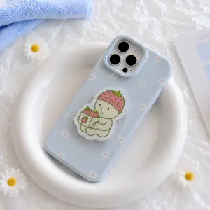 Smiski Strawberries Magnetic Grip: Phone Stand & Stylish Accessory For Kindle