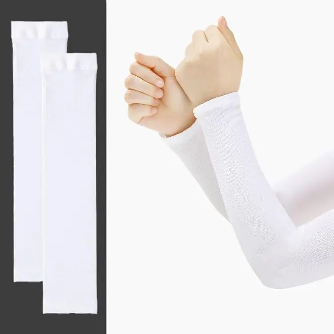 UV Sun Protection Arm Sleeve utdoor Sportswear Anti UV Arm Protection Sports Equipment  Arm Sleeves for Women Men for Sports Cycling Golf