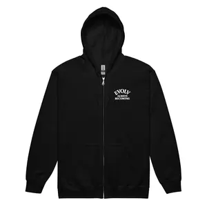 EVOLV. “Rise. Refine. Repeat.” Unisex Heavy Blend Hoodie
