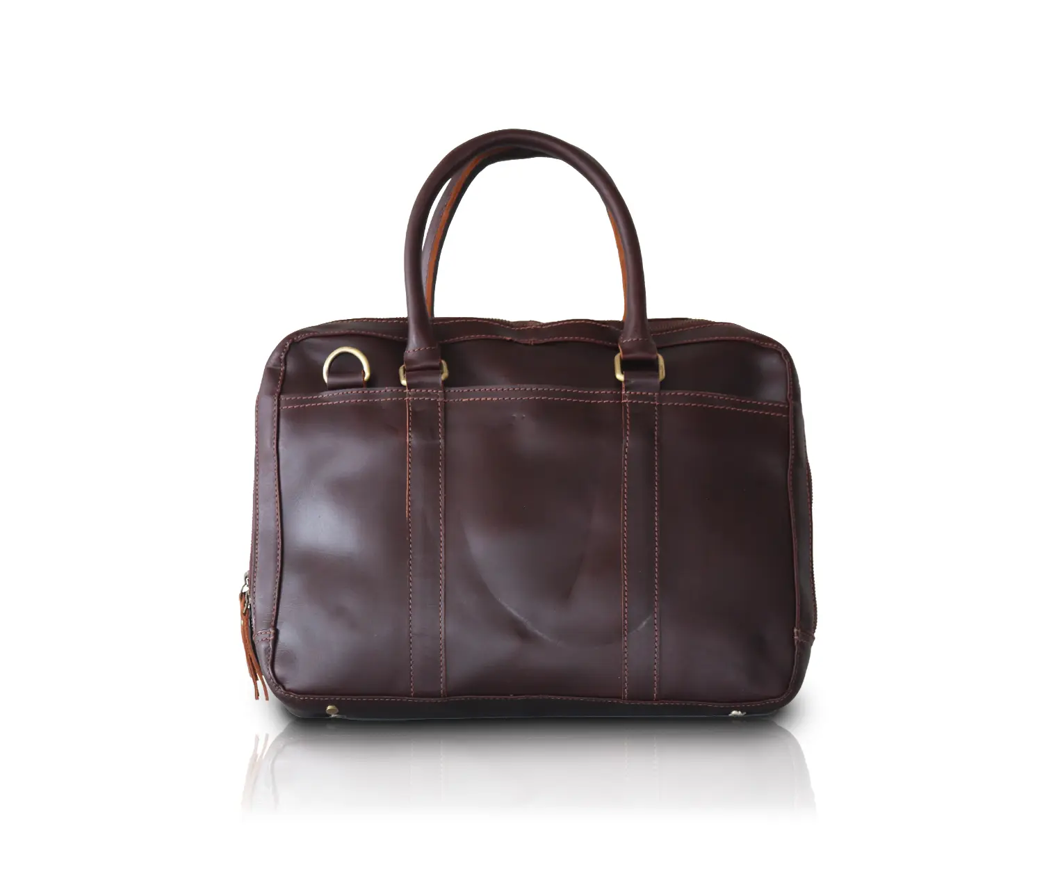 Premium Men's Leather Business Bag - Elevate Your Professional Image