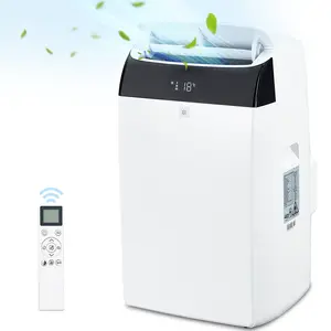 Gaomon 14000BTU Portable Air Conditioners with Remote Control and 24H Timer, 3 IN 1 Low Noise Portable AC Unit with Dehumidifier and Fan, up to 750Sq. Ft. For Bedroom, Living Room, Office, Dorms