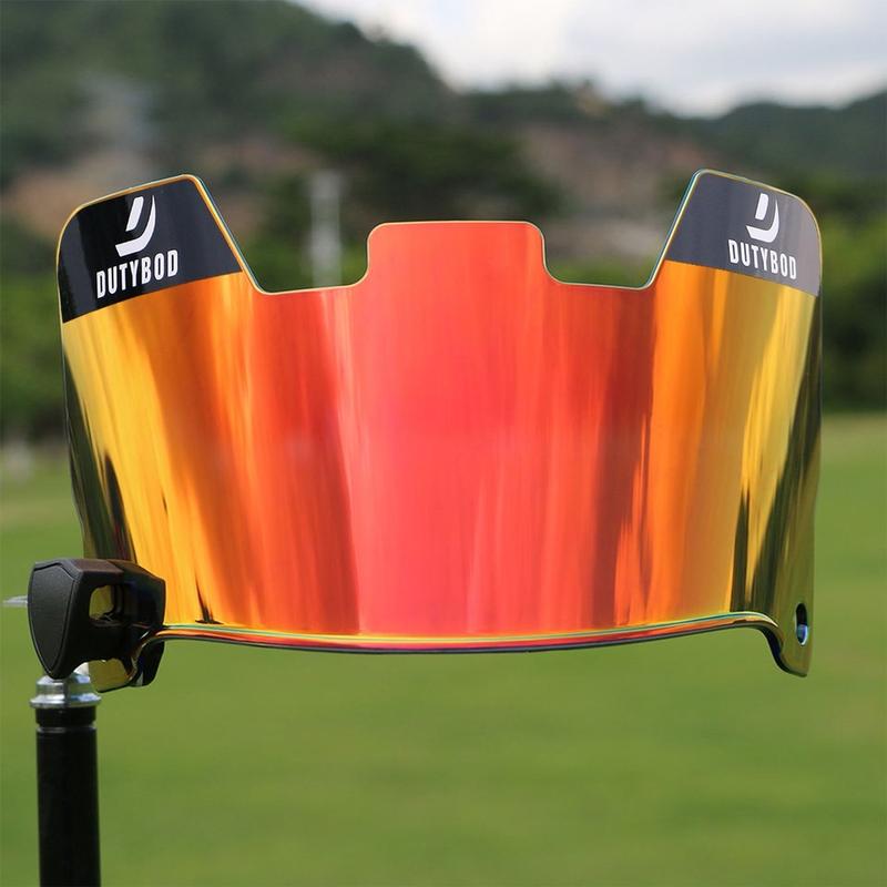Football Visor Football Helmet Visor Scratch Resistant UV Block Facial Protection Visor for Youth & Adult  DU052