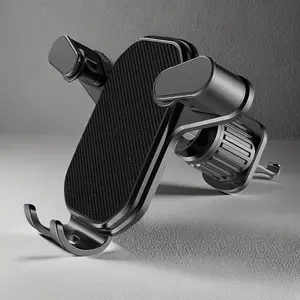 Car Air Vent Phone Holder, Gravity Clip-On Universal Type Navigation Support Bracket