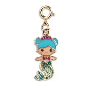 Gold Swivel Mermaid Charm