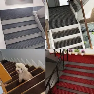 Self-Adhesive Staircase Carpet, Modern Home Decor Wall Sticker, Pet Climbing Mat, Non-Slip Bedroom Rug, Easy Clean Surface