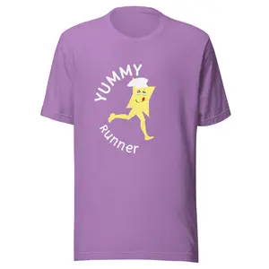Yummy Runner Unisex T-Shirt – Funny Character Graphic Tee | Ciaobye