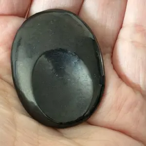 Intuitively Chosen Shungite Worry Stone Intuitively Chosen Shungite Worry Stone