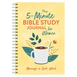 The 5-Minute Bible Study Journal for Women: Mornings in God's Word -- Annie Tipton - Spiral