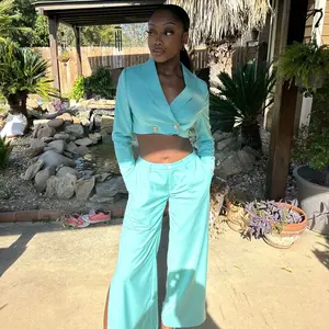 Women’s Crop Top Suit