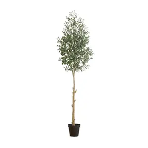 Nearly Natural 9-ft Artificial Olive Tree