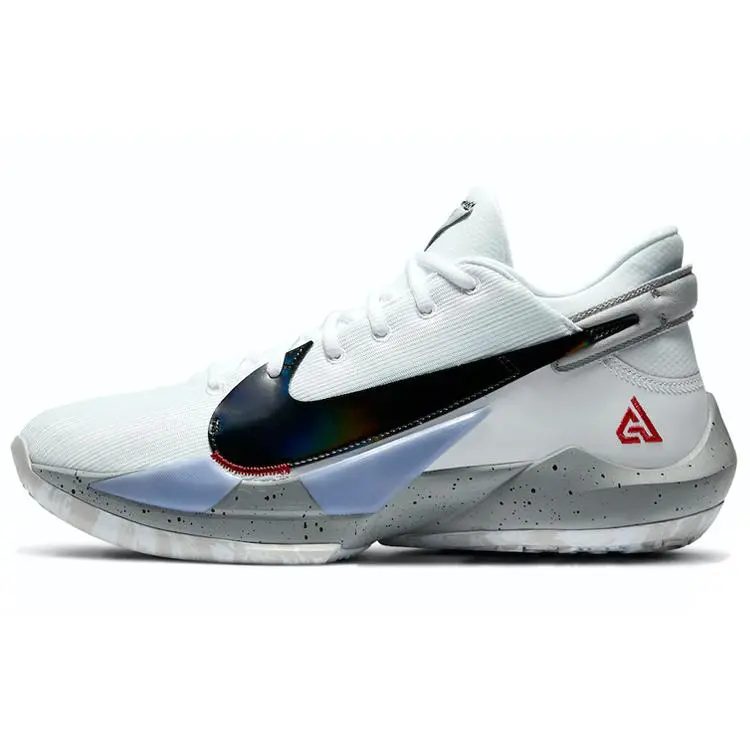 Nike Zoom Freak 2 Ep White Cement' Low Top Basketball Shoes Men's CK5825-100