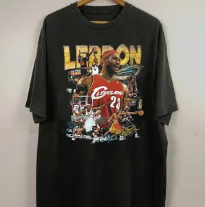 Limited Lebron James Vintage 90s T-Shirt, Gift For Woman and Man Unisex T-Shirt