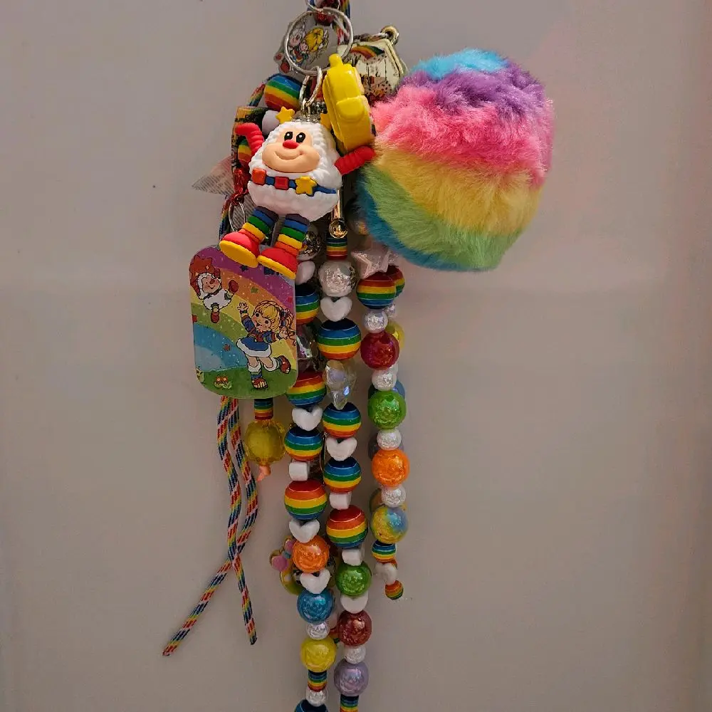 RAINBOW BRIGHT JUNK KEYCHAIN RAINBOW BRIGHT JUNK KEYCHAIN