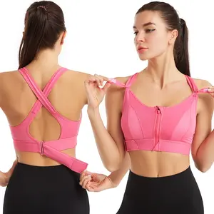Adjustable Zipper Sports Bra - Comfortable Stylish Design for All Seasons Perfect Fit Versatile Adaptable for Various Activities Summer Wear