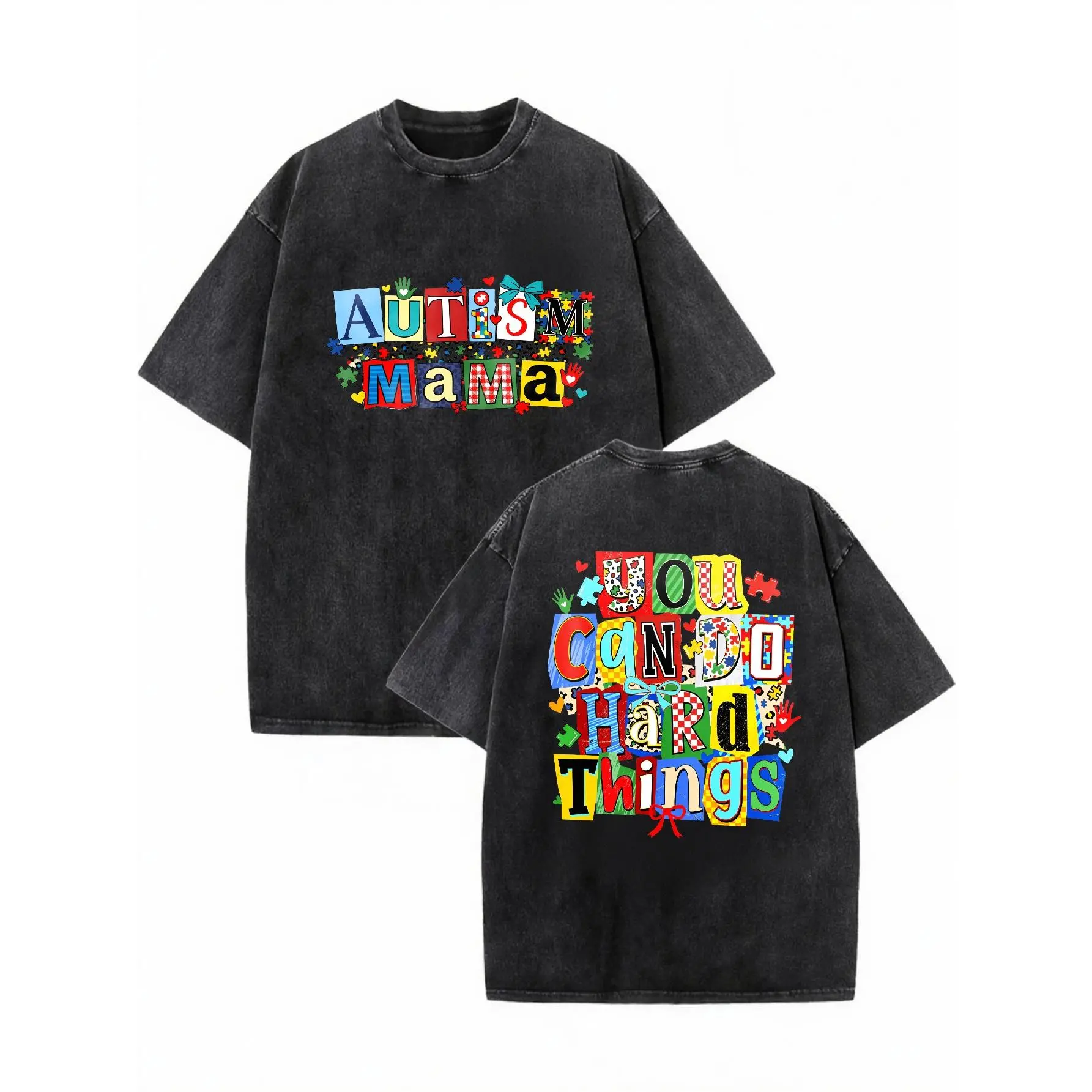 Autism Mama Shirt,You Can Do Hard Things Shirt, Autism Awareness Shirt, Autism Mom Shirt, Autism Puzzle Pieces Shirt, Support Shirt Shirt, Autism Month  Shirt