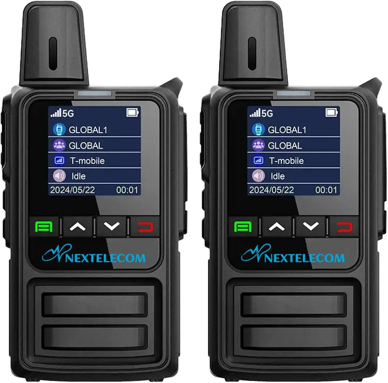 NEXTELECOM N360 Global PTT POC Walkie Talkies - 1-Year SIM Card, 4G/5G LTE Signal, 5000-mi Long Range, 3000mAh Battery, Clear Audio for Hiking, Camping #tiktokshopsummersale antenna