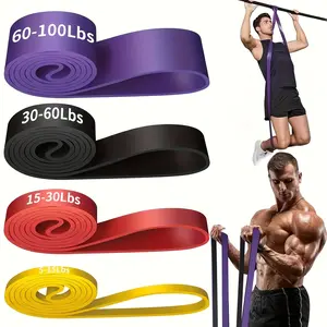 [Dealsforyoudays] 2025 Gift comfort Resistance Band Set 4-piece set, workout band & pilates resistance & yoga band & workout straps & home workout equipment & fitness equipment & TikTokShopSummerTurnUp