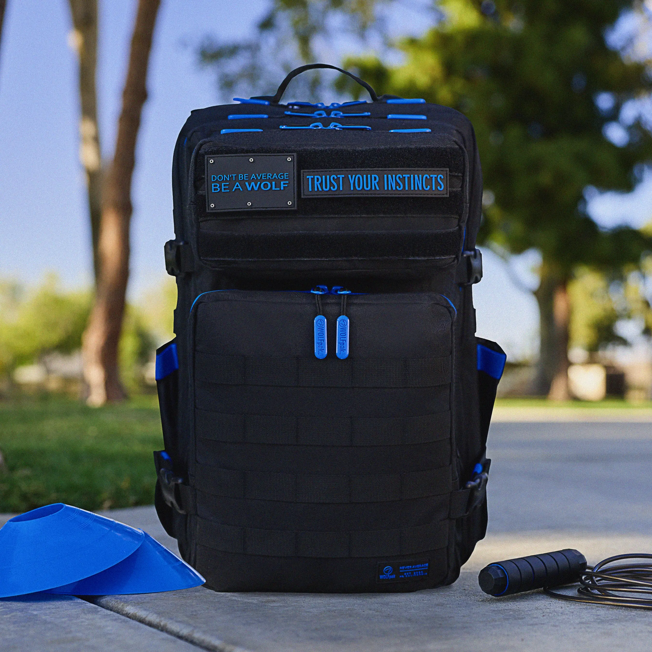 45L Backpack Blue Wolf